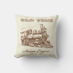 Cojín decorativo de motor de vapor muy ventilado d