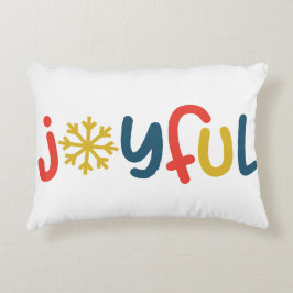 Cojín decorativo de Navidades alegres - Festividad