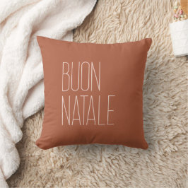 Cojín decorativo de Navidades Boho "BUON NATALE"