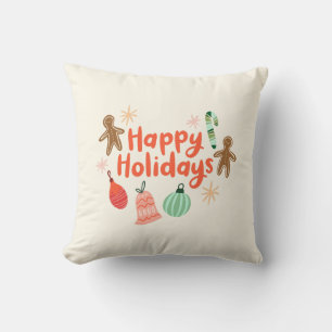 Cojín decorativo de Navidades caprichosos