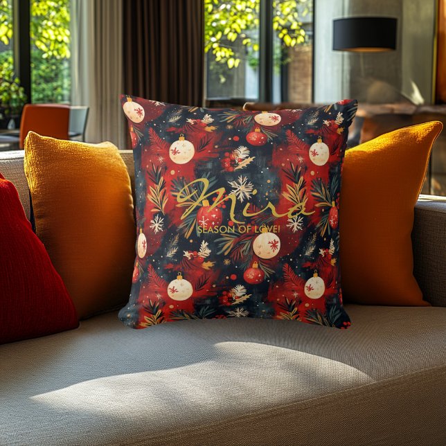 Cojín decorativo de navidades con diseño y presupu (Subido por el creador)
