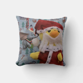 Cojín decorativo de Navidades Danny Duck Santa
