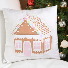 Cojín decorativo de Navidades de Pastel Gingerbrea