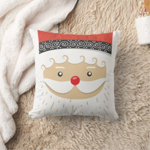 COJÍN DECORATIVO de NAVIDADES de SANTA CLAUS