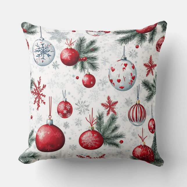 Cojín decorativo de navidades - Decoración festiva (Anverso)