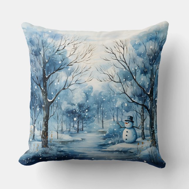 Cojín decorativo de navidades - Decoración festiva (Anverso)