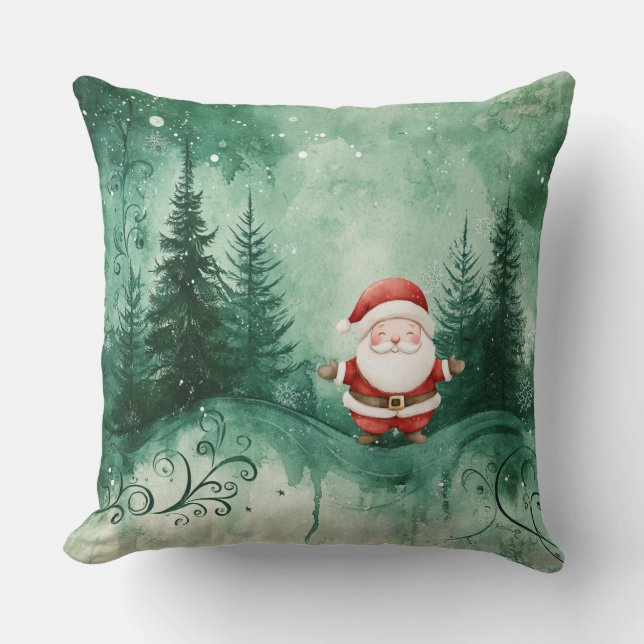 Cojín decorativo de navidades - Decoración festiva (Anverso)