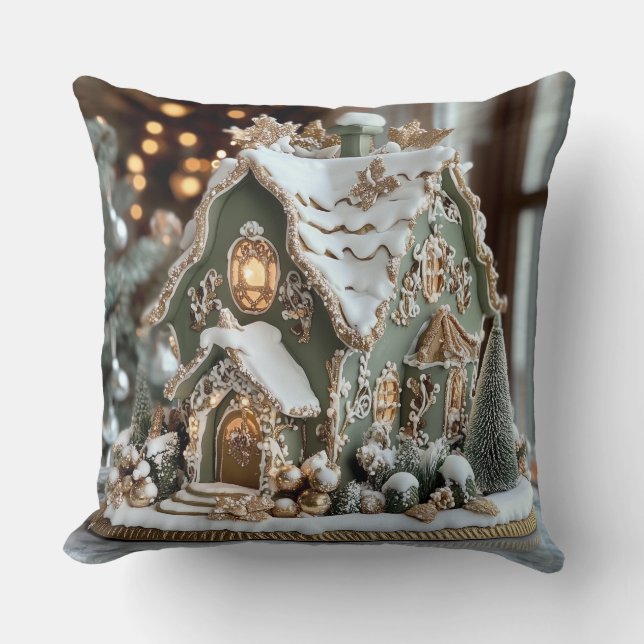 Cojín decorativo de navidades - Decoración festiva (Anverso)