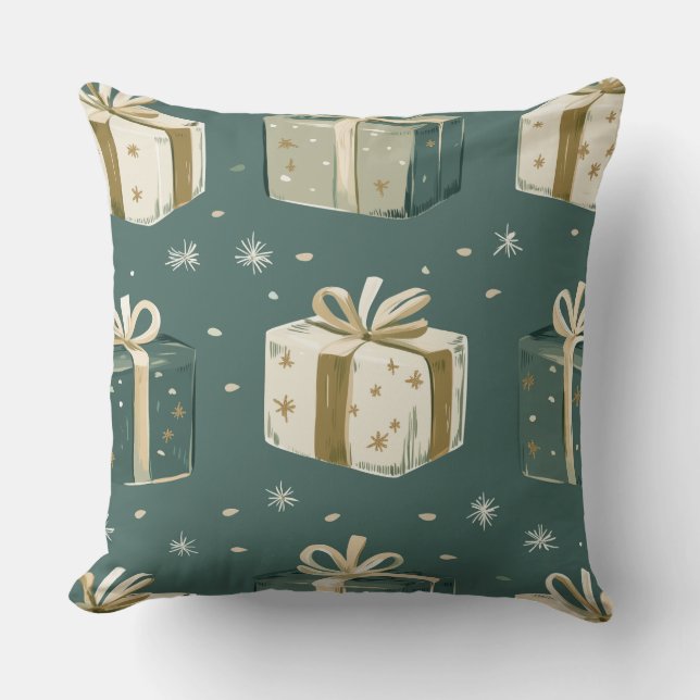 Cojín decorativo de navidades - Decoración festiva (Anverso)