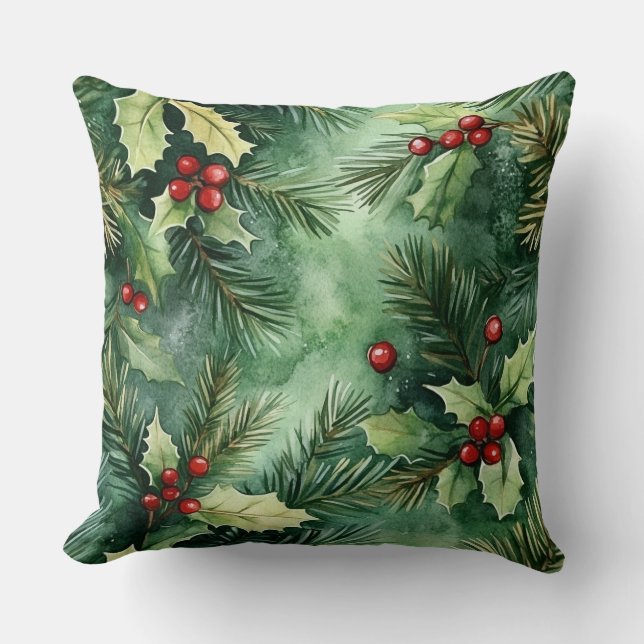 Cojín decorativo de navidades - Decoración festiva (Anverso)