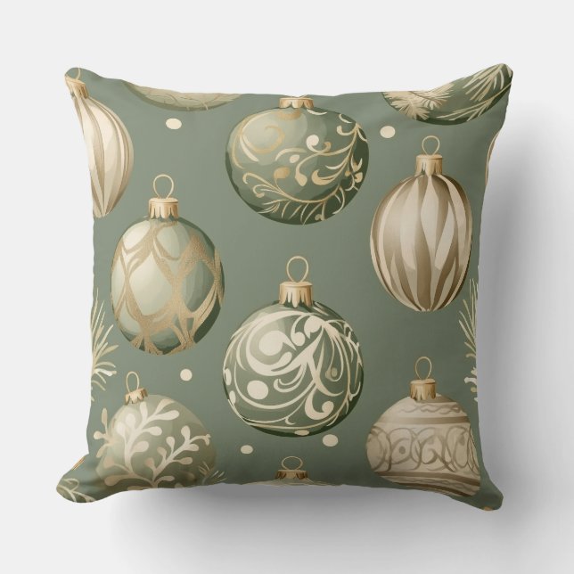 Cojín decorativo de navidades - Decoración festiva (Anverso)