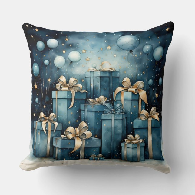 Cojín decorativo de navidades - Decoración festiva (Anverso)