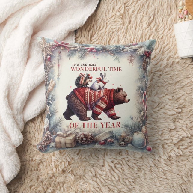 Cojín decorativo de Navidades divertidos para adul (Manta)