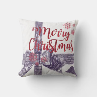 Cojín decorativo de navidades, Feliz Navidad