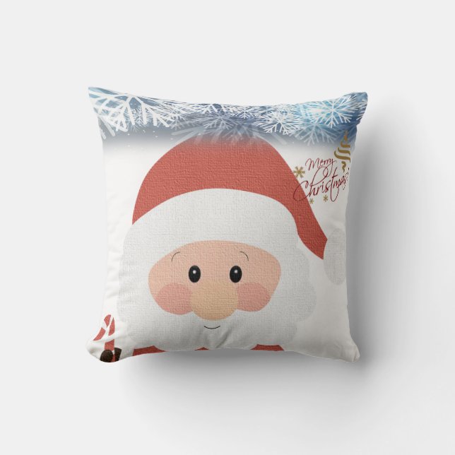Cojín decorativo de navidades, Feliz Navidad (Anverso)