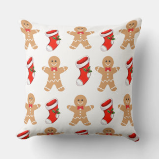 Cojín decorativo de navidades - Hombre con pan de