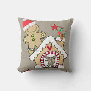 Cojín decorativo de navidades, hombre de Noel Ging