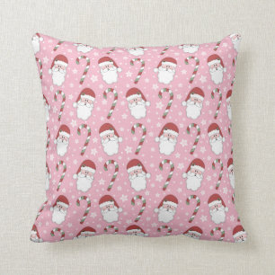 Cojín decorativo de Navidades rosados