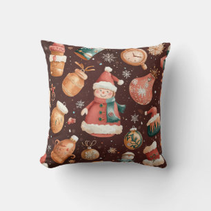 Cojín decorativo de Navidades Steampunk
