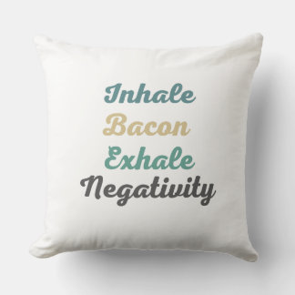 Cojín decorativo de negatividad por inhalación de 