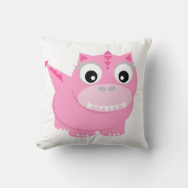 Cojín decorativo de niños rosados Personalizado de