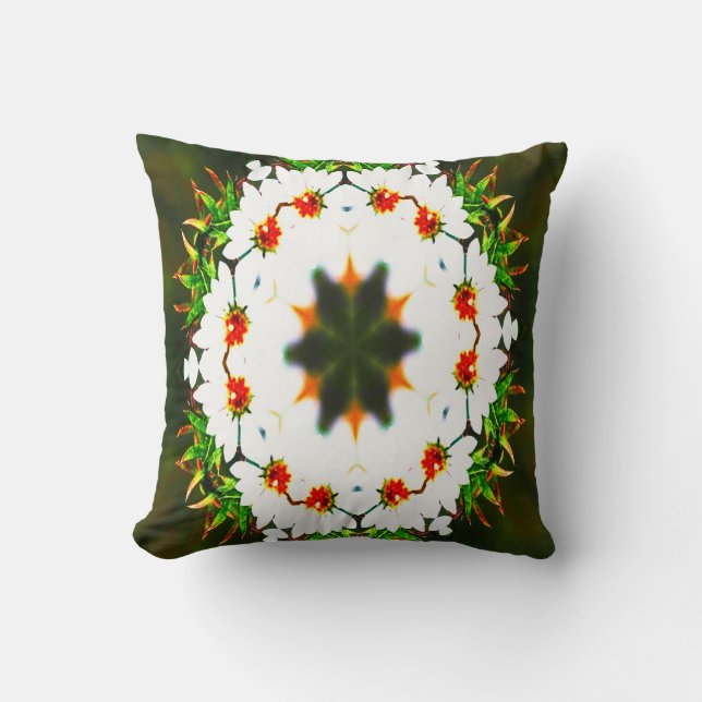 Cojín decorativo de nombre de familia personalizad (Anverso)