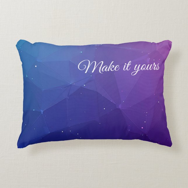 Cojín decorativo de nombres personalizados - Desi  (Anverso)