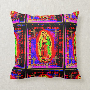 Cojín decorativo De Nuestra Señora De Guadalupe
