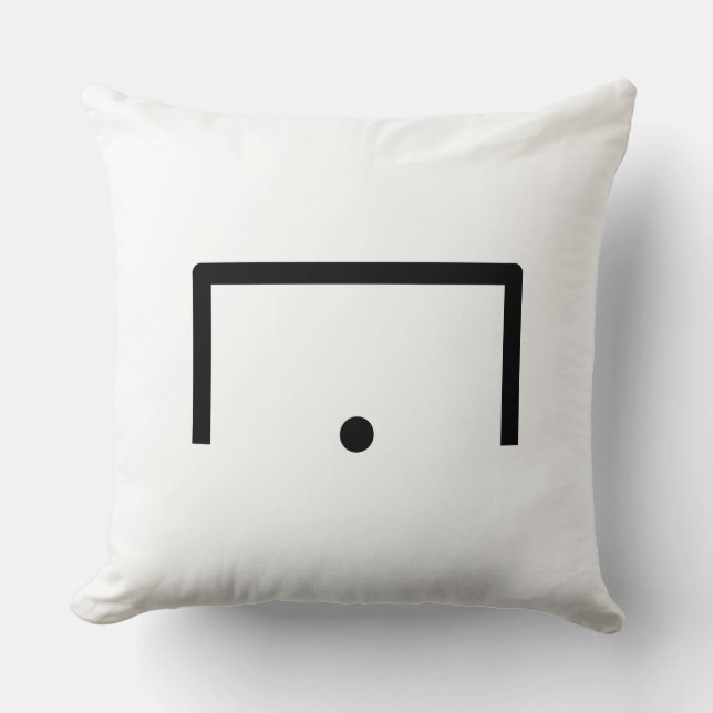 Cojín decorativo de objetivo (Anverso)