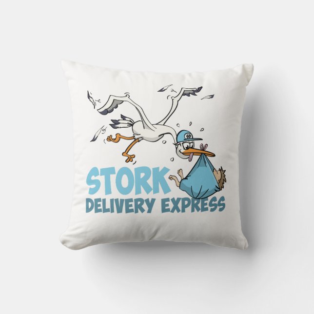 Cojín Decorativo De ooievaar bezorg express (Anverso)