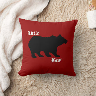 Cojín decorativo de oso y alce