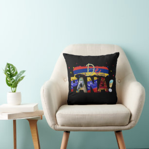 Cojín Decorativo De Pana Venezuela Slang Venezuelan Culture Lovers