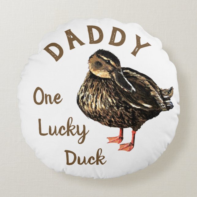Cojín decorativo de pato (Anverso)