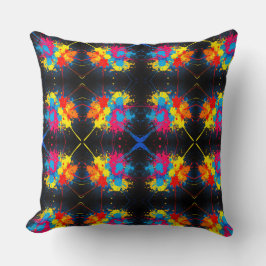 Cojín decorativo de patrón de bandeja