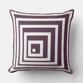 Cojín decorativo de patrón de esquina geométrica b
