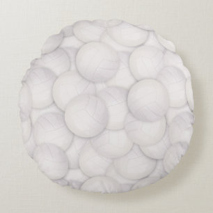 Cojín decorativo de patrón de voleibol