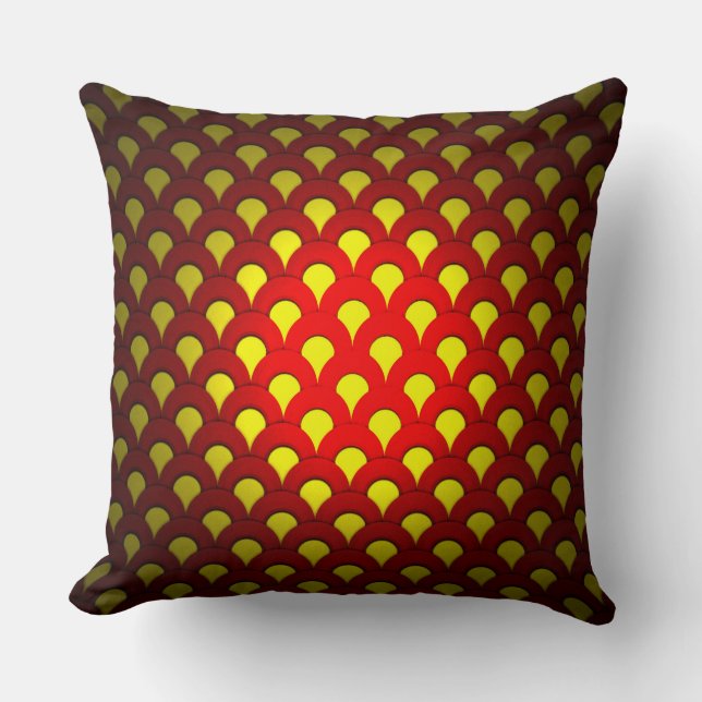 Cojín decorativo de patrones (Anverso)