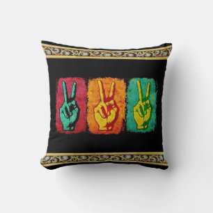 Cojín decorativo de Paz