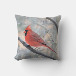 Cojín decorativo de perfil cardinal del norte