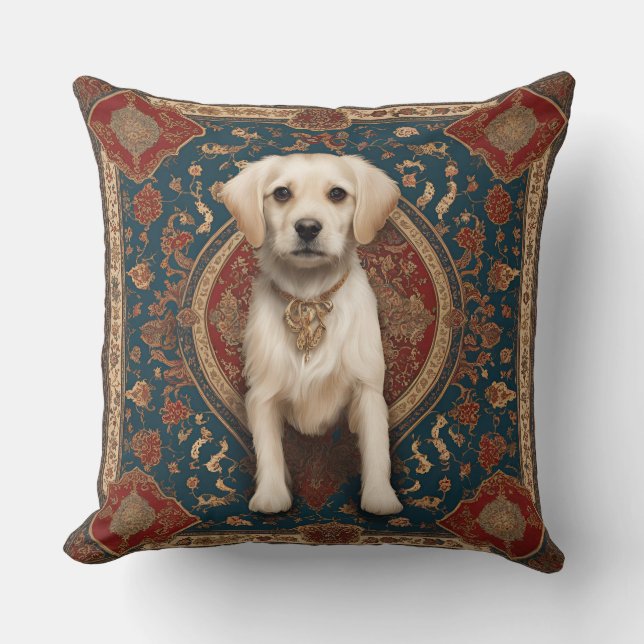 Cojín decorativo de perro (Anverso)