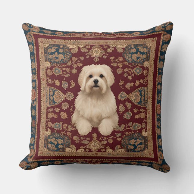 Cojín decorativo de perro (Anverso)