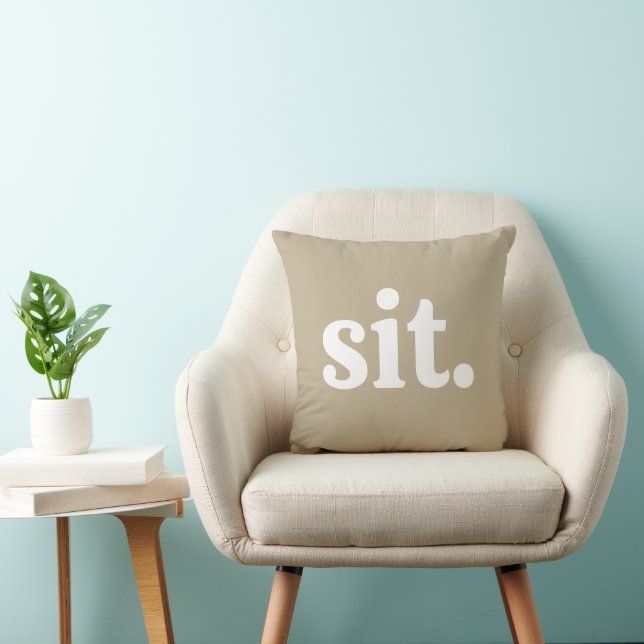 Cojín decorativo de Personalizable de moda Pale Kh (Silla)