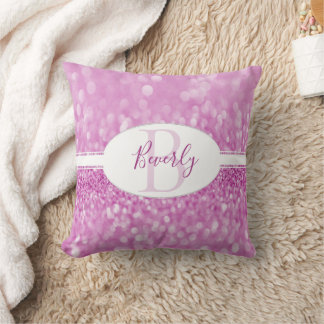 Cojín decorativo de personalización de Purpurina m