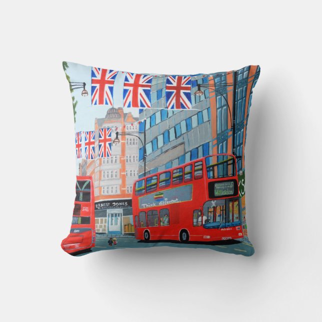 Cojín decorativo de poliéster (Anverso)