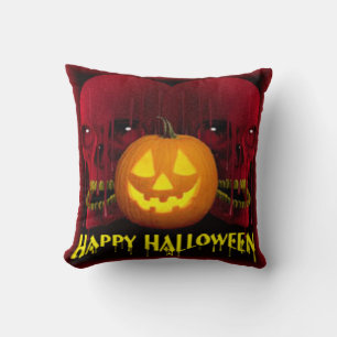 Cojín decorativo de poliéster de Halloween de 16