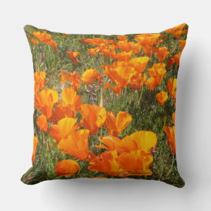 Cojín decorativo de Poppies de California