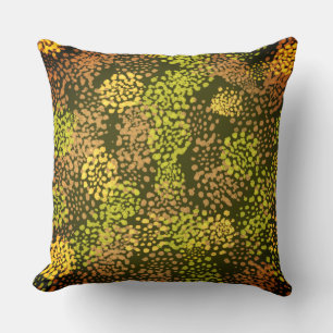 Cojín decorativo de punto de aceite en negrita