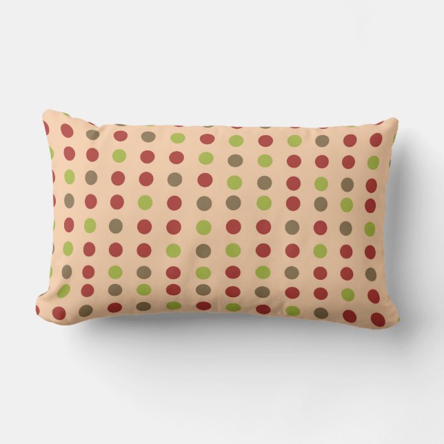 Cojín decorativo de Punto Moderno Boho Retro (Anverso)