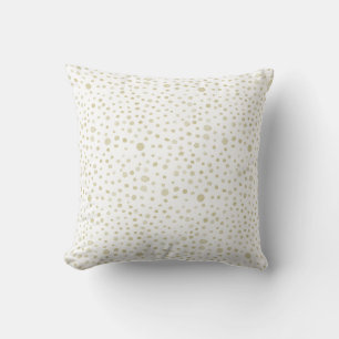 Cojín decorativo de puntos de acuarela de Confetti