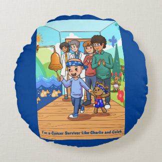 Cojín decorativo de Quimioterapia redonda para sob